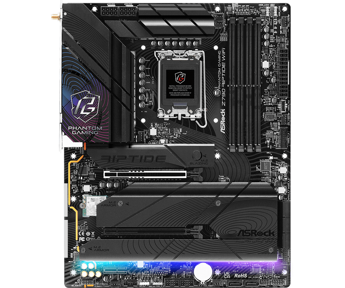 ASRock PHANTOM GAMING Z790 Riptide WiFi Motherboard